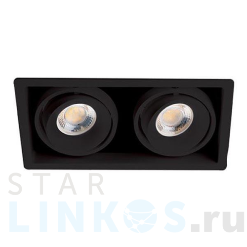 Купить с доставкой Встраиваемый светильник Italline DE-312 black в Туле