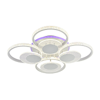 Купить Потолочная светодиодная люстра Profit Light 5883/4+4B WHT в Туле