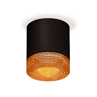 Купить Комплект накладного светильника Ambrella light Techno Spot XS7402014 SBK/CF черный песок/кофе (C7402, N7195) в Туле