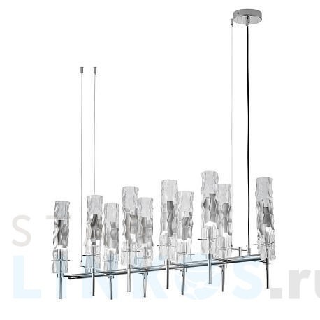 Купить Подвесная люстра Crystal Lux Primavera SP10 Chrome за 55 900 руб. в Туле фото 2 Купить с доставкой Подвесная люстра Crystal Lux Primavera SP10 Chrome в Туле фото 2