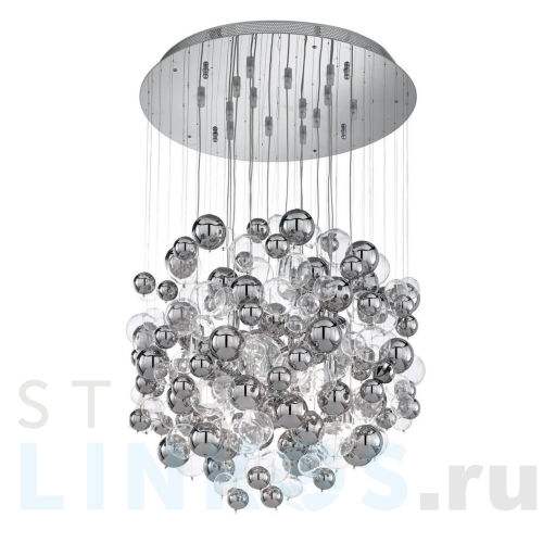 Купить Каскадная люстра Ideal Lux Bollicine SP14 Cromo 093024 за 234 000 руб. в Туле Купить с доставкой Каскадная люстра Ideal Lux Bollicine SP14 Cromo 093024 в Туле