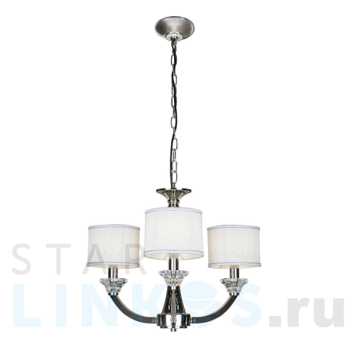 Купить Подвесная люстра iLamp Oxford 85175/3 CR за 28 990 руб. в Туле Купить с доставкой Подвесная люстра iLamp Oxford 85175/3 CR в Туле