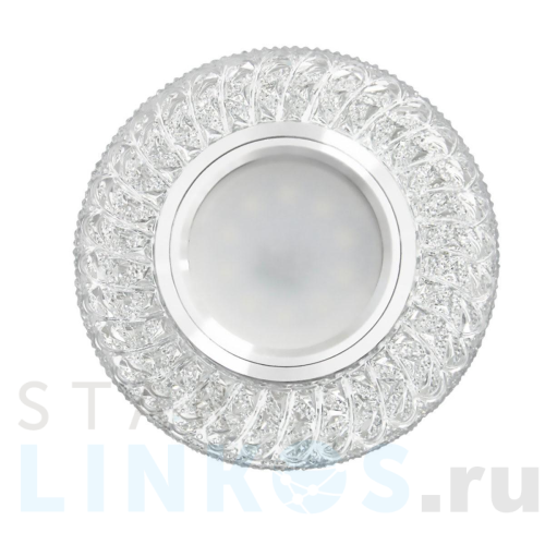 Купить Встраиваемый потолочный светильник EKS Glamur MR16 UTT00004446 за 318 руб. в Туле Купить с доставкой Встраиваемый потолочный светильник EKS Glamur MR16 UTT00004446 в Туле