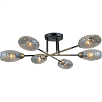 Купить Потолочная люстра Illumico IL0255-6CSQ-79 BK AB в Туле