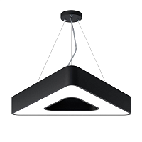 Купить Подвесной светодиодный cветильник Geometria ЭРА Delta SPO-153-B-40K-030 30Вт 4000К черный Б0050579 в Туле