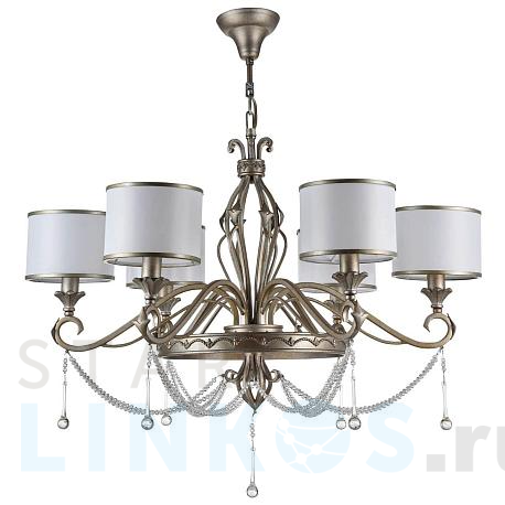 Купить Подвесная люстра Maytoni Fiore H235-06-G за 32 956 руб. в Туле фото 2 Купить с доставкой Подвесная люстра Maytoni Fiore H235-06-G в Туле фото 2