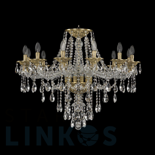 Купить Подвесная люстра Bohemia Ivele 16115/12/300 FP за 179 344 руб. в Туле Купить с доставкой Подвесная люстра Bohemia Ivele 16115/12/300 FP в Туле