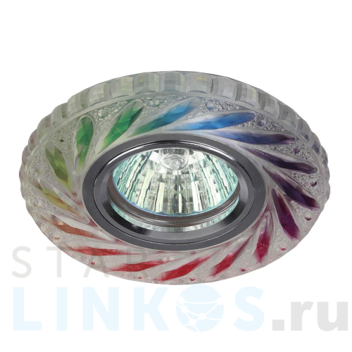 Купить с доставкой Встраиваемый светильник ЭРА LED с подсветкой DK LD13 SL RGB/WH Б0028090 в Туле