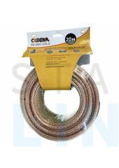 Купить Кабель коаксиальный RG-6SAT-Gold для подключения спутниковой антенны, 20м, CADENA за 483 руб. в Туле Купить с доставкой Кабель коаксиальный RG-6SAT-Gold для подключения спутниковой антенны, 20м, CADENA в Туле
