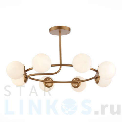 Купить Потолочная люстра Evoluce Calabria SLE220602-08 за 15 410 руб. в Туле Купить с доставкой Потолочная люстра Evoluce Calabria SLE220602-08 в Туле