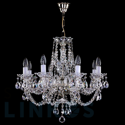 Купить Подвесная люстра Artglass Anja VIII. Nickel CE за 90 517 руб. в Туле Купить с доставкой Подвесная люстра Artglass Anja VIII. Nickel CE в Туле