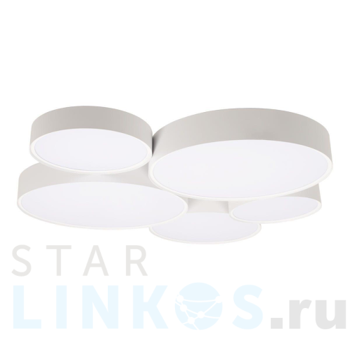 Купить Потолочная светодиодная люстра Loft IT Drum 10218 White за 28 810 руб. в Туле Купить с доставкой Потолочная светодиодная люстра Loft IT Drum 10218 White в Туле