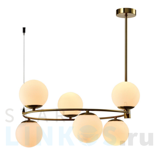 Купить Подвесная люстра Rivoli Lola 3115-306 Б0052869 за 22 282 руб. в Туле Купить с доставкой Подвесная люстра Rivoli Lola 3115-306 Б0052869 в Туле