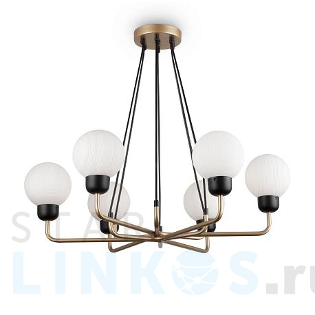 Купить Подвесная люстра Freya Venetti FR5114PL-06G за 19 285 руб. в Туле фото 2 Купить с доставкой Подвесная люстра Freya Venetti FR5114PL-06G в Туле фото 2