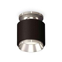 Купить Комплект накладного светильника Ambrella light Techno Spot XS7511080 SBK/PSL черный песок/серебро полированное (N7927, C7511, N7032) в Туле