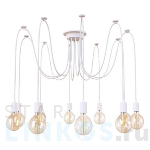 Купить Подвесная люстра Loft IT Spider Loft1162W/10 за 11 710 руб. в Туле Купить с доставкой Подвесная люстра Loft IT Spider Loft1162W/10 в Туле