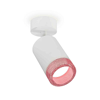 Купить Комплект накладного светильника Ambrella light Techno Spot XM6312003 SWH/PI белый песок/розовый (A2202, C6312, N6152) в Туле