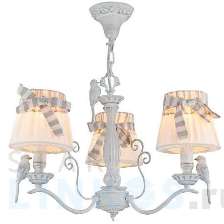 Купить Подвесная люстра Maytoni Bird ARM013-03-W за 19 590 руб. в Туле фото 2 Купить с доставкой Подвесная люстра Maytoni Bird ARM013-03-W в Туле фото 2