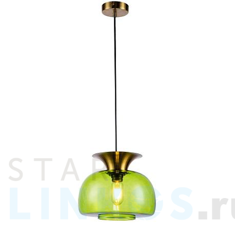 Купить Подвесной светильник Indigo Mela 11004/1P Green V000097 за 7 630 руб. в Туле фото 2 Купить с доставкой Подвесной светильник Indigo Mela 11004/1P Green V000097 в Туле фото 2