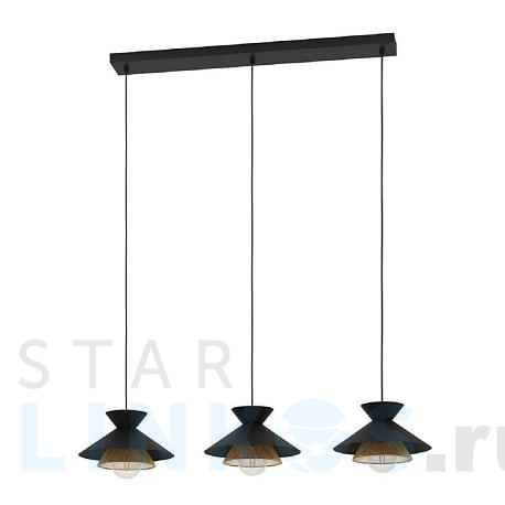 Купить Подвесная люстра Eglo Grizedale 43886 за 30 790 руб. в Туле фото 2 Купить с доставкой Подвесная люстра Eglo Grizedale 43886 в Туле фото 2