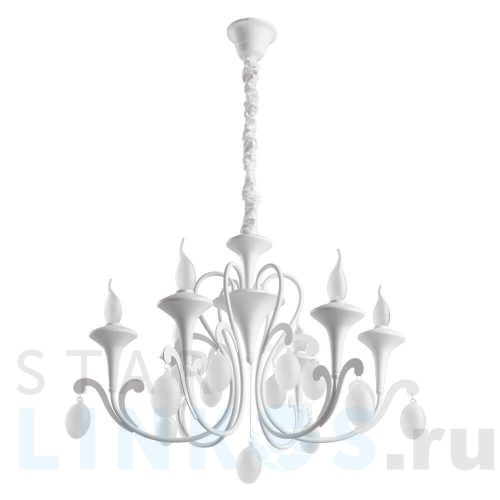 Купить Подвесная люстра Arte Lamp Montmartre A3239LM-6WH за 33 990 руб. в Туле Купить с доставкой Подвесная люстра Arte Lamp Montmartre A3239LM-6WH в Туле