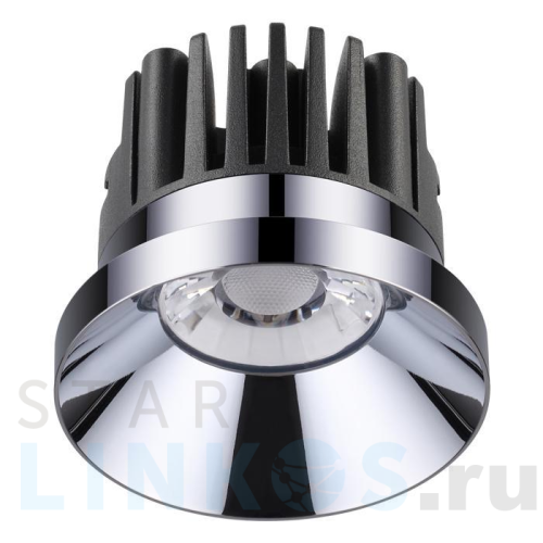 Купить Встраиваемый светодиодный светильник Novotech Spot Metis 357589 за 2 230 руб. в Туле Купить с доставкой Встраиваемый светодиодный светильник Novotech Spot Metis 357589 в Туле