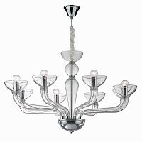 Купить Подвесная люстра Ideal Lux Casanova SP8 Trasparente 044255 в Туле