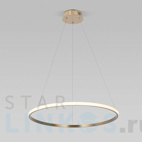 Купить Подвесной светодиодный светильник Eurosvet Collars 90264/1 латунь за 12 900 руб. в Туле фото 2 Купить с доставкой Подвесной светодиодный светильник Eurosvet Collars 90264/1 латунь в Туле фото 2