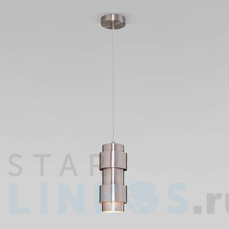 Купить Подвесной светильник Eurosvet Mark 50235/1 никель за 8 970 руб. в Туле фото 2 Купить с доставкой Подвесной светильник Eurosvet Mark 50235/1 никель в Туле фото 2