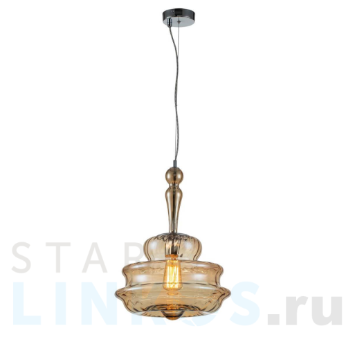 Купить Подвесной светильник Indigo Frutto 11009/1P Amber V000126 за 11 440 руб. в Туле Купить с доставкой Подвесной светильник Indigo Frutto 11009/1P Amber V000126 в Туле