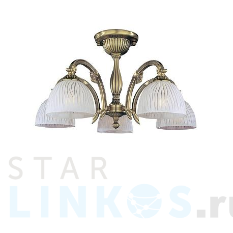 Купить Потолочная люстра Reccagni Angelo PL.5670/5 за 56 375 руб. в Туле фото 2 Купить с доставкой Потолочная люстра Reccagni Angelo PL.5670/5 в Туле фото 2