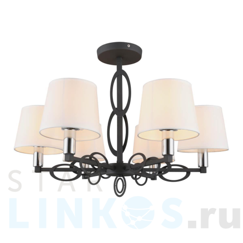 Купить Потолочная люстра Omnilux Reggello OML-64907-06 за 12 990 руб. в Туле Купить с доставкой Потолочная люстра Omnilux Reggello OML-64907-06 в Туле