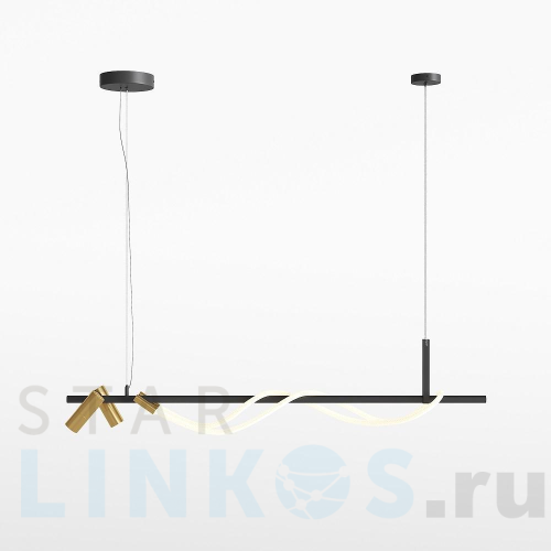 Купить Подвесной светильник Maytoni Tau MOD166PL-L30GB3K за 41 390 руб. в Туле Купить с доставкой Подвесной светильник Maytoni Tau MOD166PL-L30GB3K в Туле