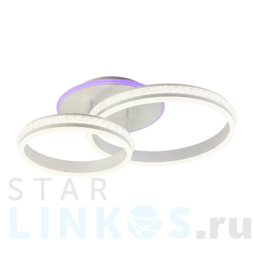 Купить Потолочная светодиодная люстра Profit Light 6004/2 WHT за 9 197 руб. в Туле Купить с доставкой Потолочная светодиодная люстра Profit Light 6004/2 WHT в Туле