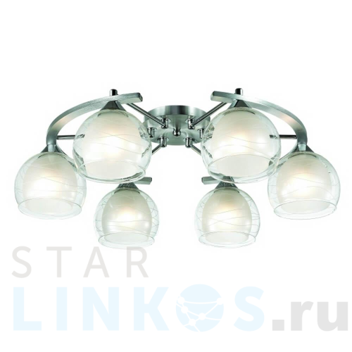 Купить Потолочная люстра Omnilux Saragossa OML-28303-06 за 11 330 руб. в Туле Купить с доставкой Потолочная люстра Omnilux Saragossa OML-28303-06 в Туле