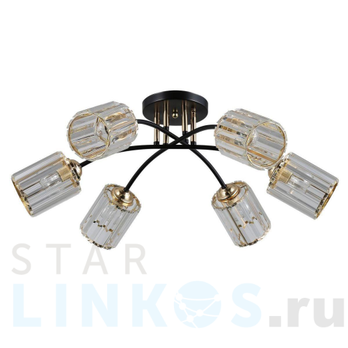 Купить с доставкой Потолочная люстра Rivoli Emanuelle 9101-306 Б0053402 в Туле