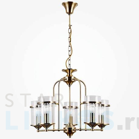 Купить Подвесная люстра Eurosvet 60040/5 античная бронза за 14 300 руб. в Туле фото 2 Купить с доставкой Подвесная люстра Eurosvet 60040/5 античная бронза в Туле фото 2