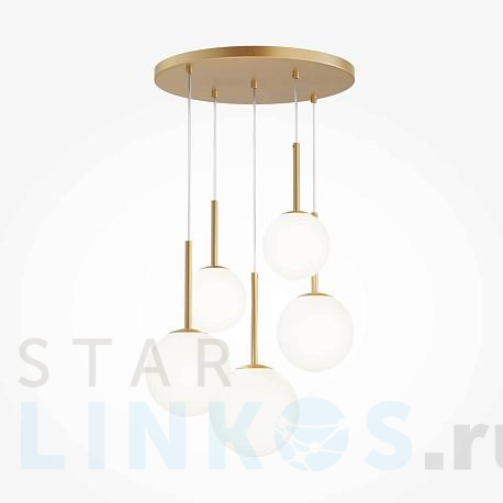 Купить Подвесная люстра Maytoni Basic form MOD321PL-05G1 за 42 790 руб. в Туле фото 2 Купить с доставкой Подвесная люстра Maytoni Basic form MOD321PL-05G1 в Туле фото 2