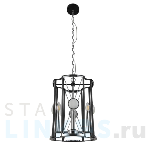 Купить Подвесной светильник Crystal Lux Tandem SP4 D410 Chrome за 32 900 руб. в Туле Купить с доставкой Подвесной светильник Crystal Lux Tandem SP4 D410 Chrome в Туле