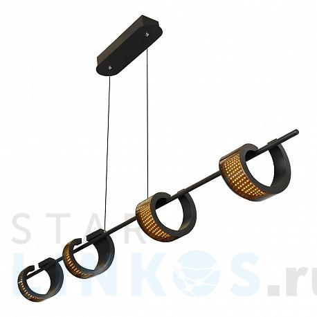 Купить Подвесная светодиодная люстра iLedex Fomo X154448 BK за 24 890 руб. в Туле фото 2 Купить с доставкой Подвесная светодиодная люстра iLedex Fomo X154448 BK в Туле фото 2