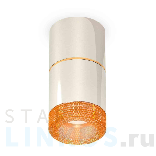 Купить с доставкой Комплект накладного светильника Ambrella light Techno Spot XS7405062 PSL/CF серебро полированное/кофе (C7405, A2072, C7405, N7195) в Туле