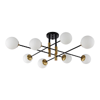 Купить Потолочная люстра Crystal Lux Fidel PL8 Black в Туле