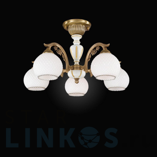 Купить Потолочная люстра Reccagni Angelo PL.8625/5 за 63 395 руб. в Туле Купить с доставкой Потолочная люстра Reccagni Angelo PL.8625/5 в Туле