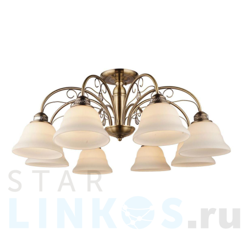 Купить Потолочная люстра IMEX KL.3042-8-S AB за 9 990 руб. в Туле Купить с доставкой Потолочная люстра IMEX KL.3042-8-S AB в Туле