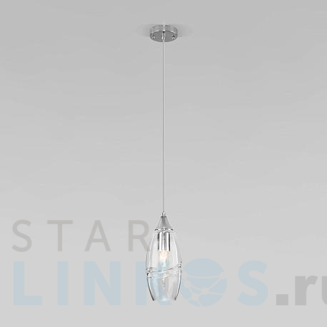 Купить Подвесной светильник Eurosvet Lotus 50222/1 прозрачный за 6 000 руб. в Туле фото 2 Купить с доставкой Подвесной светильник Eurosvet Lotus 50222/1 прозрачный в Туле фото 2