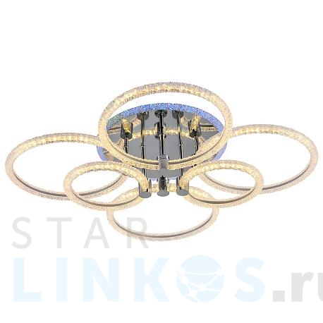 Купить Потолочная светодиодная люстра Profit Light 8024/6 CHR за 10 710 руб. в Туле фото 2 Купить с доставкой Потолочная светодиодная люстра Profit Light 8024/6 CHR в Туле фото 2