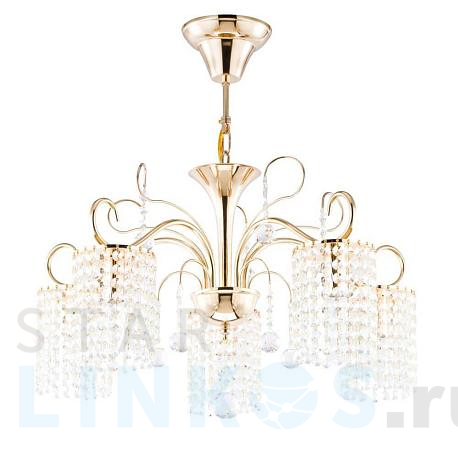 Купить Подвесная люстра Freya Leona FR1127-PL-05-G за 21 990 руб. в Туле фото 2 Купить с доставкой Подвесная люстра Freya Leona FR1127-PL-05-G в Туле фото 2