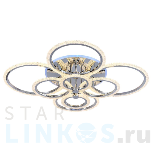 Купить Потолочная светодиодная люстра Profit Light 8003/8 CHR за 15 759 руб. в Туле Купить с доставкой Потолочная светодиодная люстра Profit Light 8003/8 CHR в Туле