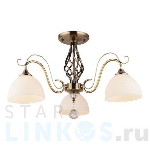 Купить с доставкой Потолочная люстра IMEX MD.0772-3-S AB в Туле