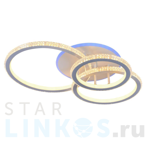 Купить Потолочная светодиодная люстра Profit Light 8017/3 WHT за 9 690 руб. в Туле Купить с доставкой Потолочная светодиодная люстра Profit Light 8017/3 WHT в Туле